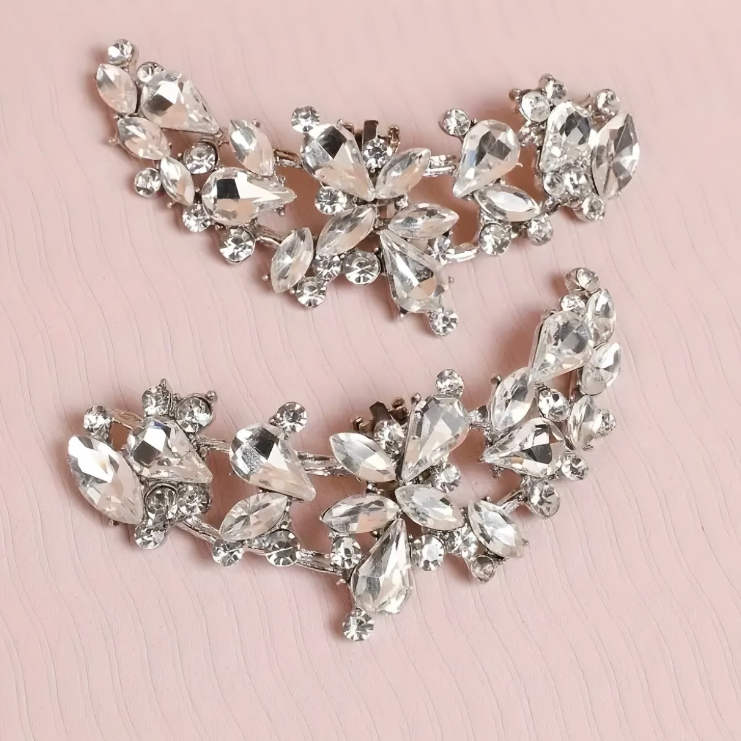 5.Eleganter Schuhclip mit Kristallverzierung